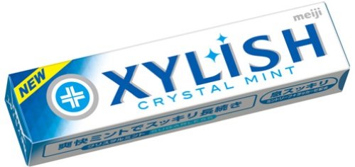 Meiji xylish Chewing gum in a pack, 12pcs