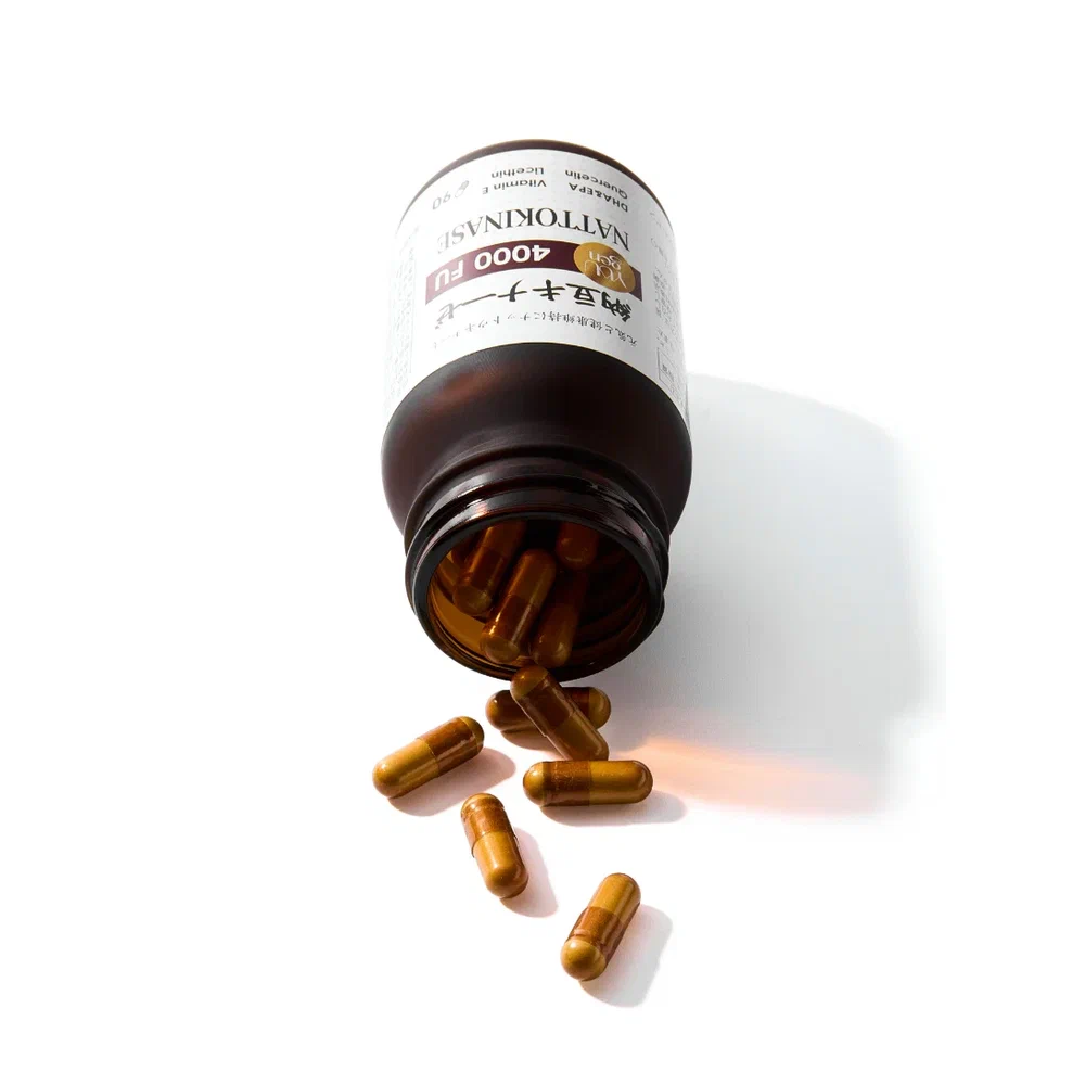 YUUGEN You Are Genki Nattokinase 4000FU for vascular and heart health, for 1 month