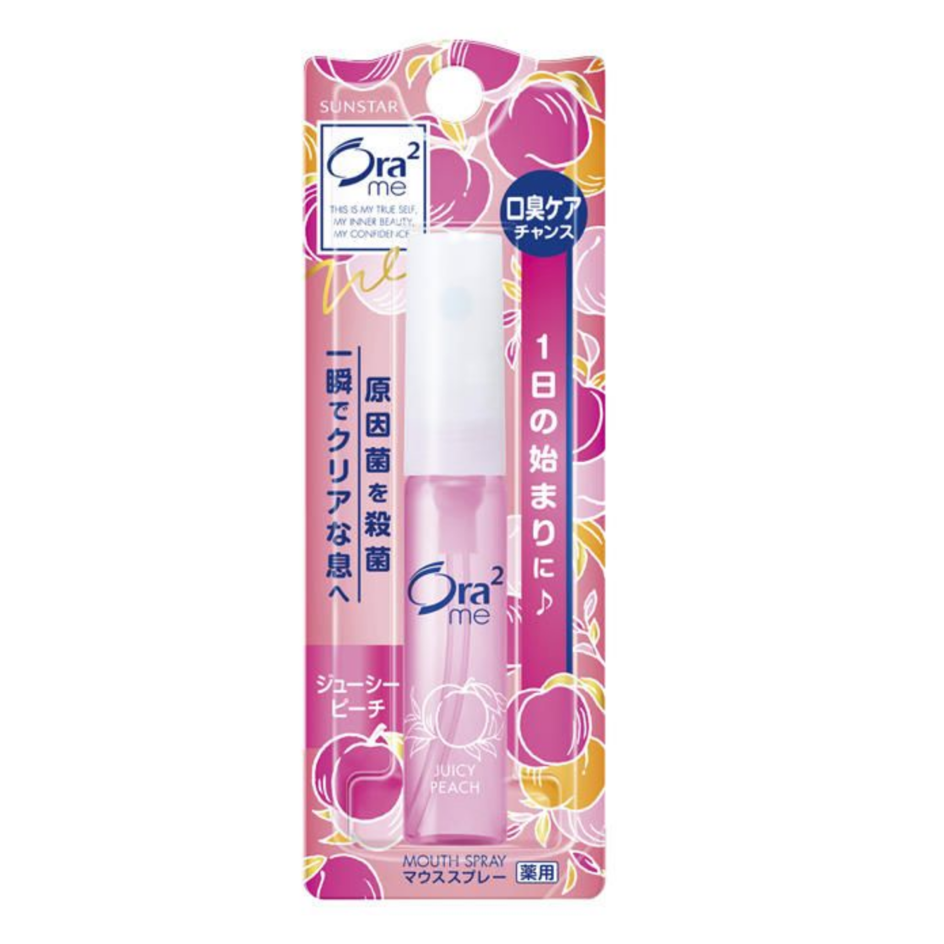 Sunstar Ora2 Me Mouth Spray Juicy Peach, 6 ml