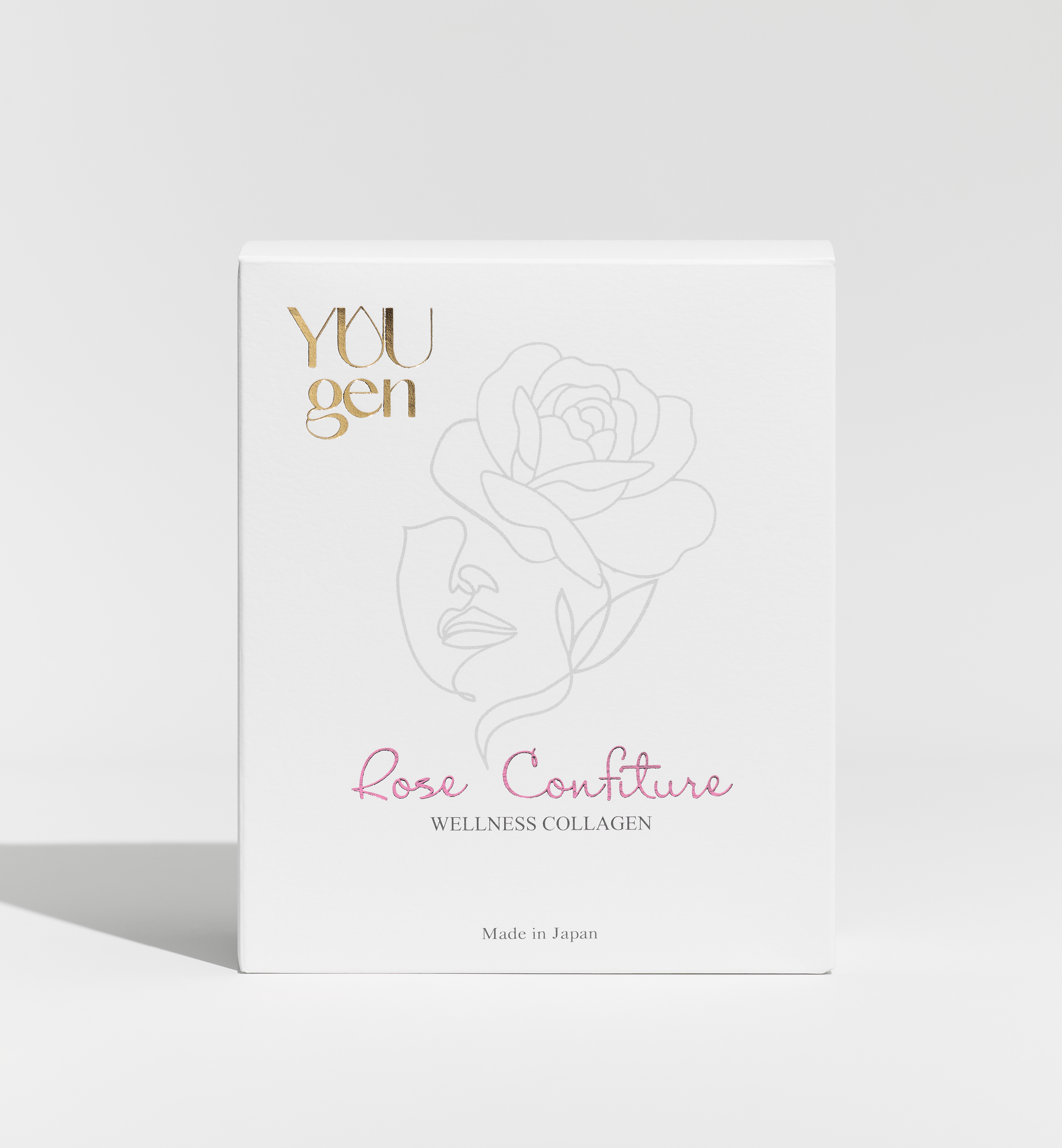 YUUGEN Rose Confiture Wellness collagen Коллаген-конфитюр 3000 мг с плацентой розы, на 1 месяц - фото