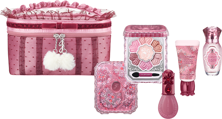 Jill Stuart Guilty Parfait Time Collection Подарочный лимитированный набор косметики "Ягодное парфе" - фото