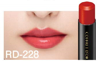 Kanebo Coffret D'or Skin Synchro Rouge Lipstick Tone RD228
