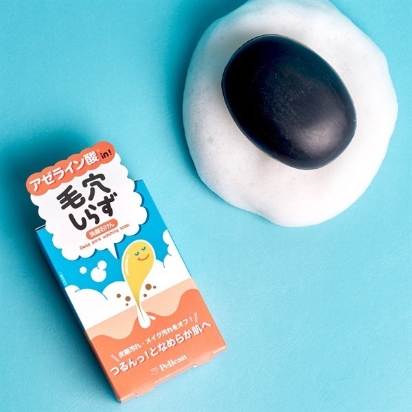 Japanese Skincare - Buy PELICAN Keana Shirazu Soap for cleansing and narrowing pores, 75 g Online from Japan | 36Best Kawai PELICAN Keana Shirazu Soap for cleansing and narrowing pores, 75 g