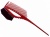 YS PARK YS-640 Brush-comb for dyeing, color red