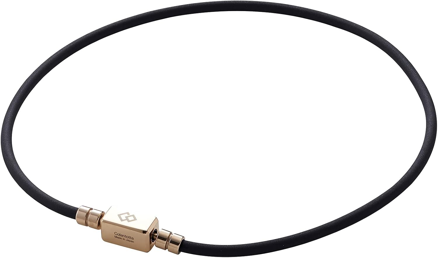 Colantotte TAO NECKLACE Pink Gold Steel and magnets