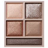 Kose Visee Panorama Design Eye Palette Тени для век с разными текстурами и трехмерным эффектом, BR-2 Grey Brown