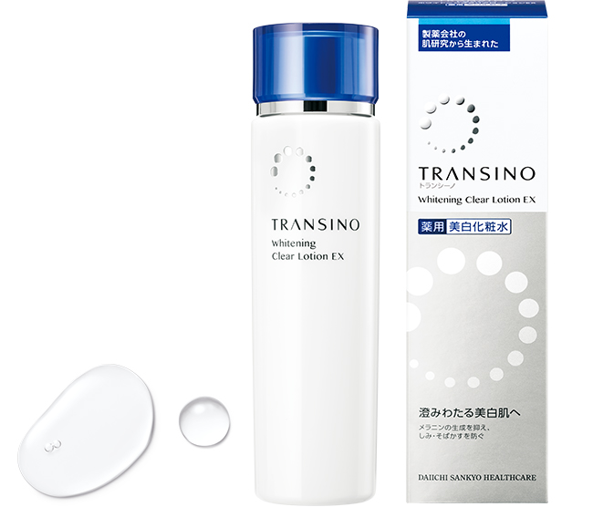 Japanese Skincare - Buy TRANSINO Medicated Whitening Clear Lotion EX Therapeutic whitening lotion for the face, 150ml Online from Japan | 36Best Kawai TRANSINO Medicated Whitening Clear Lotion EX Therapeutic whitening lotion for the face, 150ml