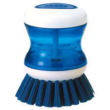 MARNA Soap Pump Palm Brush, blue