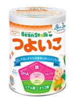 A mixture of Bean Stalk Sukoyaka Snow Tsuyoiko Milk Powder 9 month 800 grams powdered