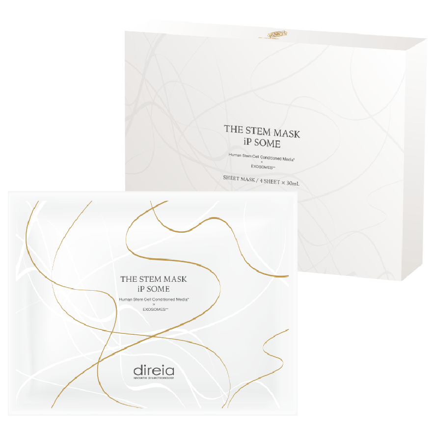 Japanese Skincare - Buy Direia The Stem Mask iP Some Biocellulose mask for youth and skin radiance, 4 pieces Online from Japan | 36Best Kawai Direia The Stem Mask iP Some Biocellulose mask for youth and skin radiance, 4 pieces