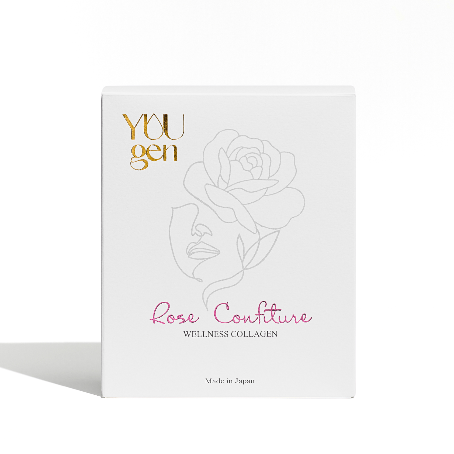 YUUGEN Rose Confiture Wellness collagen Коллаген-конфитюр 3000 мг с плацентой розы, на 1 месяц - фото