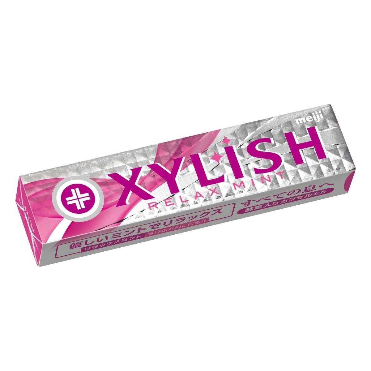 Meiji xylish Chewing gum in a pack, 12pcs