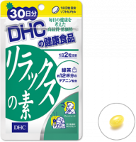 DHC Relax no Moto 60 caplets 30 days supplement for calming stress relax Japan 