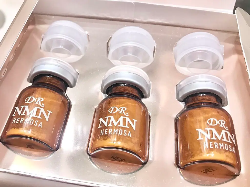 HERMOSA DR. NMN Premium Powder Премиальная сыворотка-пудра с NMN, 3 шт + 1 ампула в подарок! - фото