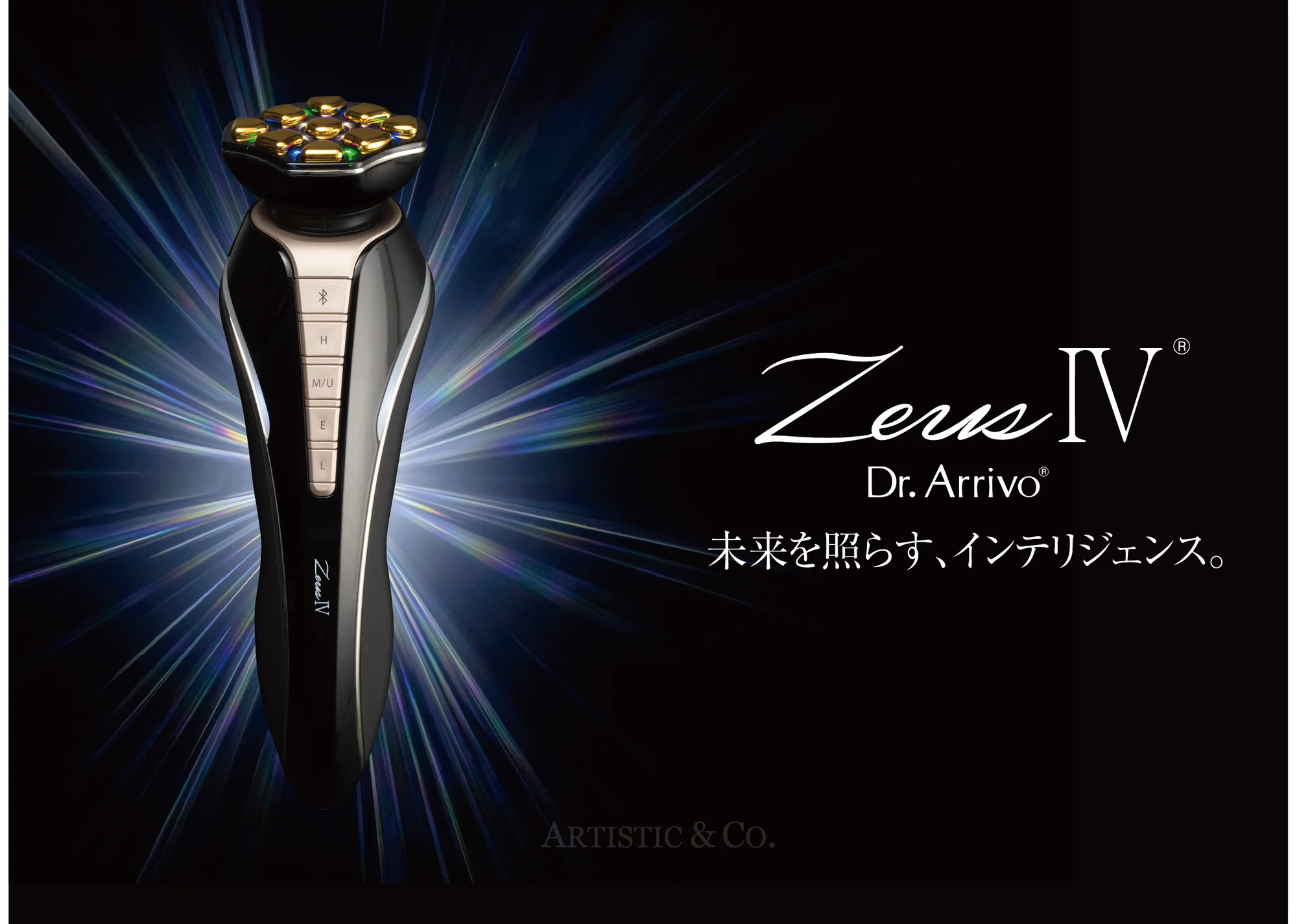ARTISTIC&CO Zeus IV Cosmetic device for face and body