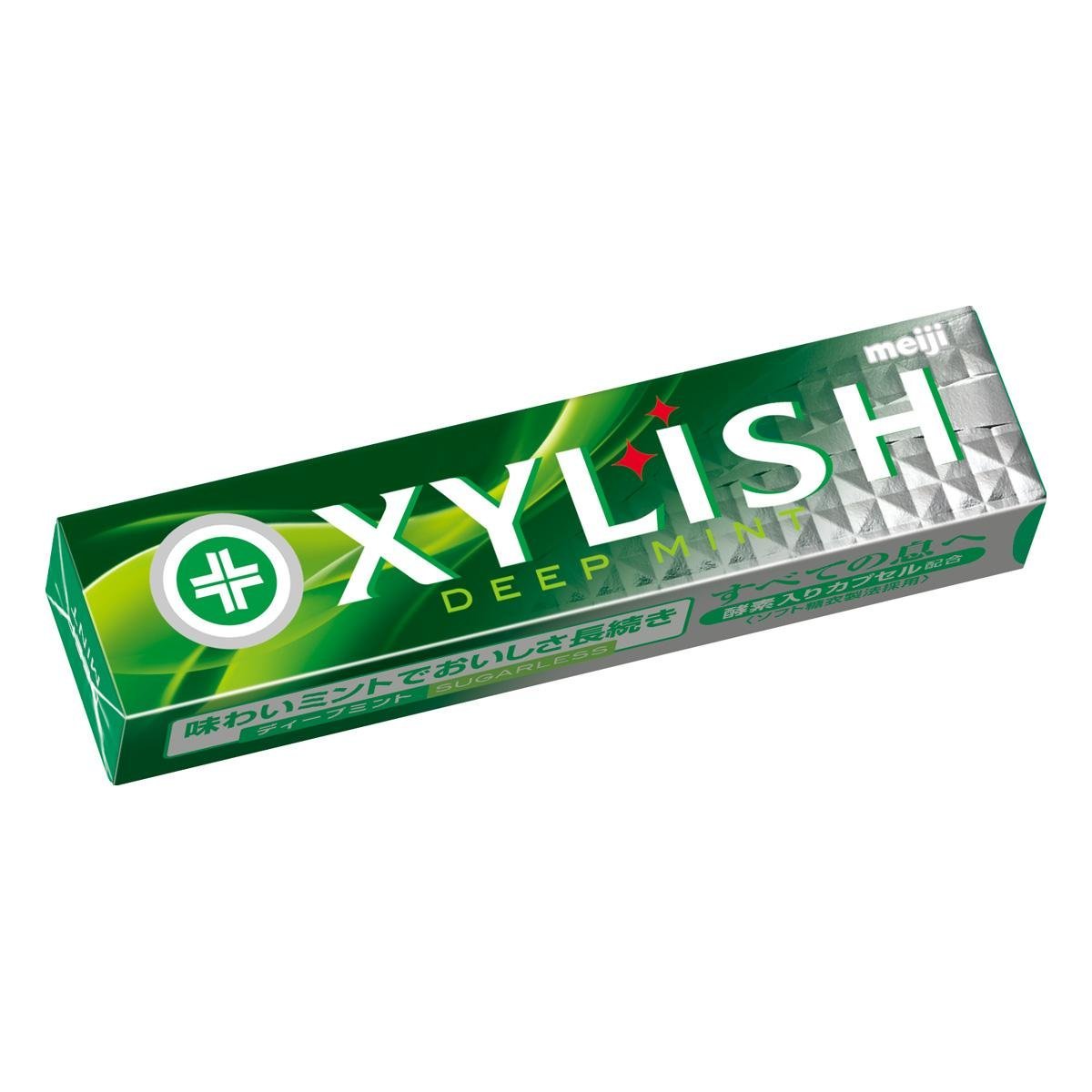 Meiji xylish Chewing gum in a pack, 12pcs