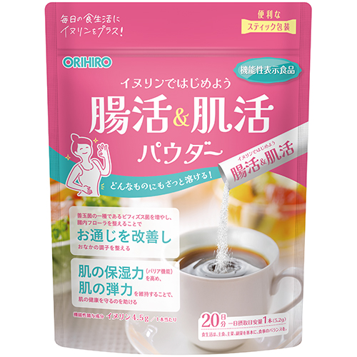 ORIHIRO  Intestinal & Skin Health Powder A drug for improving intestinal activity and skin health, 20 sticks - Buy certified Japanese Health Supplements | 36Best Kawai ORIHIRO  Intestinal & Skin Health Powder A drug for improving intestinal activity and skin health, 20 sticks