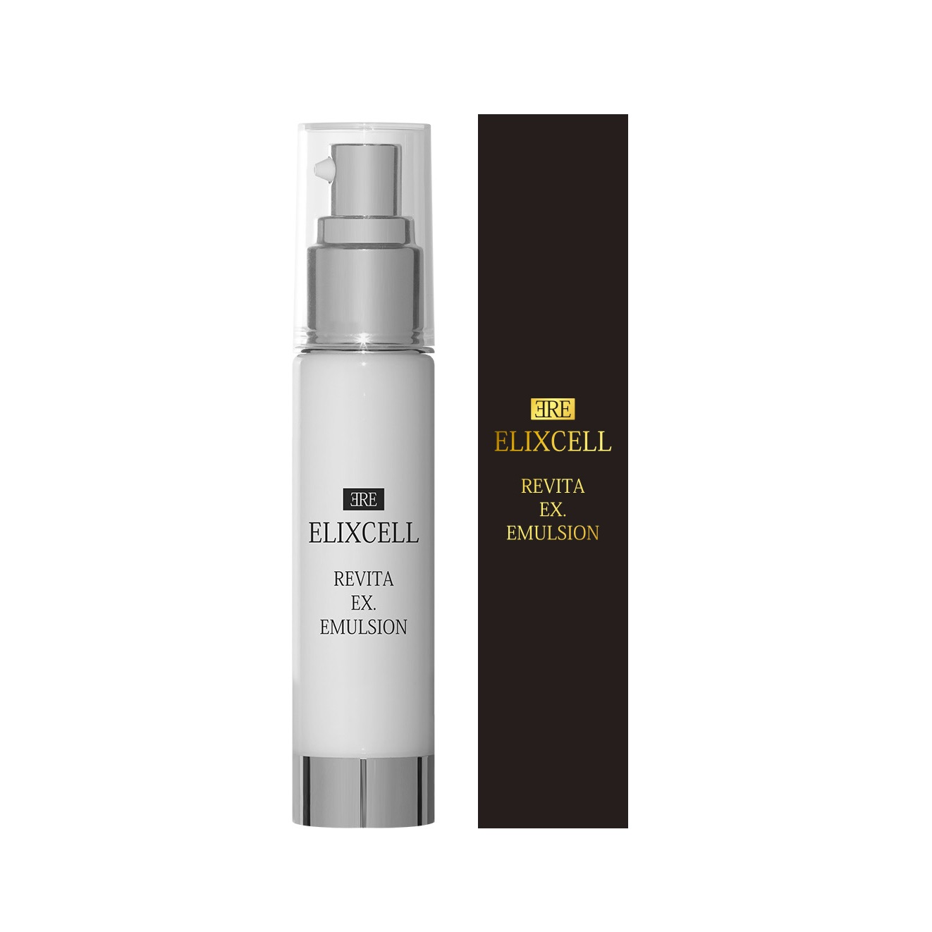 Japanese Skincare - Buy ELIXCELL Revita Emulsion Rejuvenating Peptide Serum with Stem Cells, 50 ml Online from Japan | 36Best Kawai ELIXCELL Revita Emulsion Rejuvenating Peptide Serum with Stem Cells, 50 ml