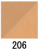 THREE Renewing Powder Foundation face Powder, 12 g, tone 206 THREE Renewing Powder Foundation face Powder, 12 g, tone 206