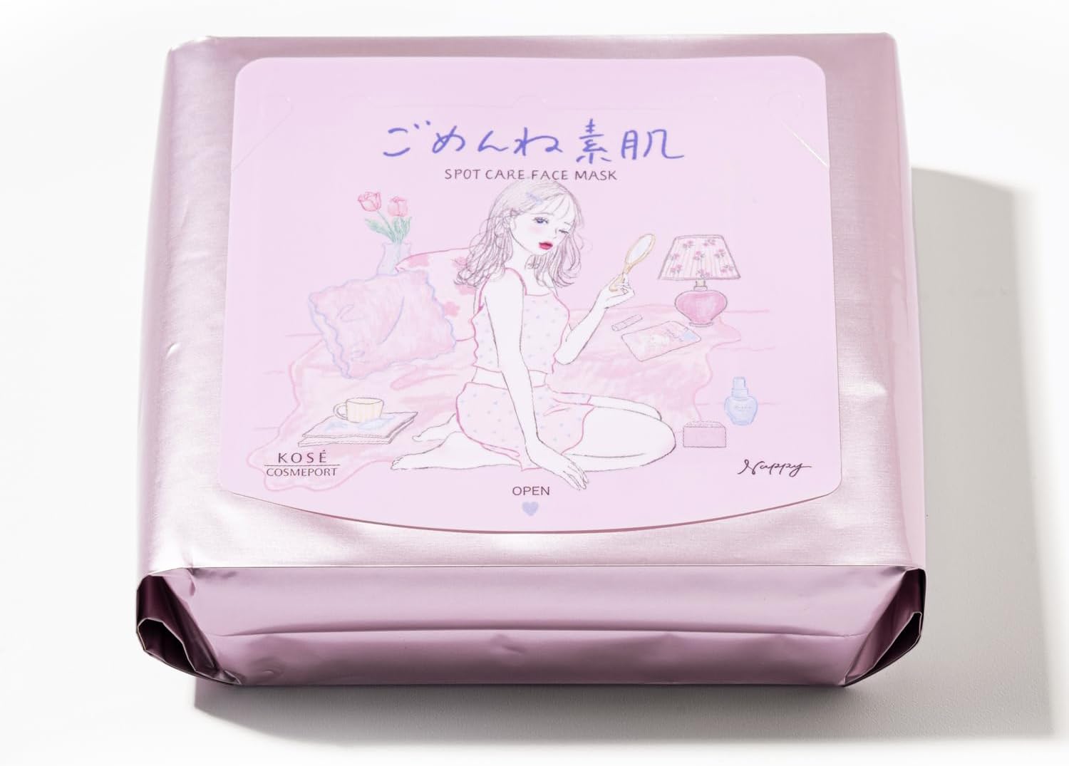 Japanese Skincare - Buy Kose Cosmeport Clear Turn Spot Care Face Mask Patches for brightening and moisturizing the skin around the eyes, 60 pcs Online from Japan | 36Best Kawai Kose Cosmeport Clear Turn Spot Care Face Mask Patches for brightening and moisturizing the skin around the eyes, 60 pcs