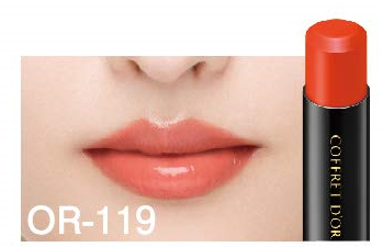 Kanebo Coffret D'or Skin Synchro Rouge Lipstick Tone OR119