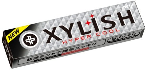 Meiji xylish Chewing gum in a pack, 12pcs