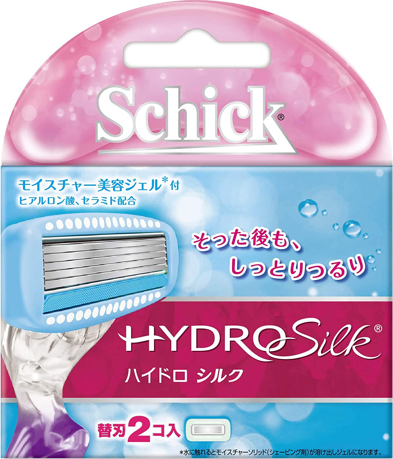Schick Hydro Silk Replacement Razor Blades, 2 Pack - buy online