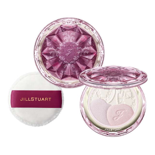 Jill Stuart Midnight Cherry Collection 2023 Set of decorative cosmetics in  vintage style