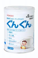 A mixture of WAKODO GUNGUN Powder Milk from 9 months to 3 years