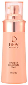 For oily skin, KANEBO DEW Superior Light Concentrate Emulsion Anti-aging emulsion 100ml