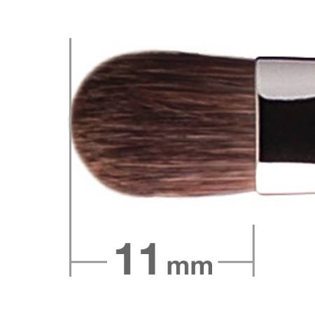 картинка J242HS Hakuhodo Eye Shadow Brush Round & Flat магазин одежды и аксессуаров являющийся официальным дистрибьютором в России  J242HS Hakuhodo Eye Shadow Brush Round & Flat
