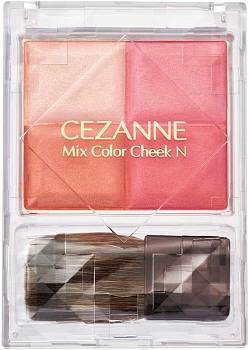 CEZANNE Mix Color Cheek Blush tone 02 Pure Coral CEZANNE Mix Color Cheek Blush tone 02 Pure Coral