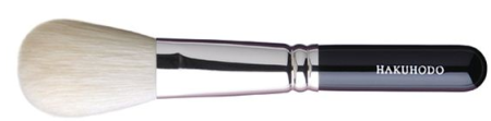 картинка J507 Hakuhodo Blush Brush SH Round & Flat магазин одежды и аксессуаров являющийся официальным дистрибьютором в России  J507 Hakuhodo Blush Brush SH Round & Flat
