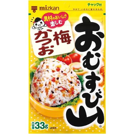 картинка Mizkan Omusubiyama Natural seasoning for rice with Japanese plum, 33гр магазин одежды и аксессуаров являющийся официальным дистрибьютором в России  Mizkan Omusubiyama Natural seasoning for rice with Japanese plum, 33гр