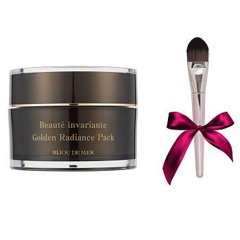 Купить RECORESERUM BIJOU DE MER Beaute invariante Golden Radiance Pack Омолаживающая маска с драгоценными металлами, 100 г + Кисть для нанесения в подарок! на 36best.com — фото RECORESERUM BIJOU DE MER Beaute invariante Golden Radiance Pack Омолаживающая маска с драгоценными металлами, 100 г + Кисть для нанесения в подарок! - фото