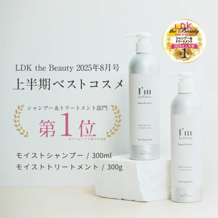 I'm La Floria Moist Shampoo Moisturizing shampoo for the scalp: volume + protection against hair loss, 300 ml