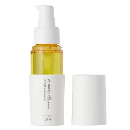 Unlabel LAB  Vitamin C 15 Essence Deep-penetrating serum with vitamin C to tighten pores and brighten skin, 50 ml