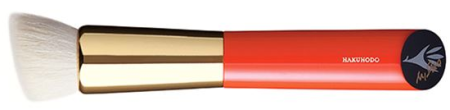 картинка HAKUHODO S5557 Powder & Liquid Angled магазин одежды и аксессуаров являющийся официальным дистрибьютором в России  HAKUHODO S5557 Powder & Liquid Angled