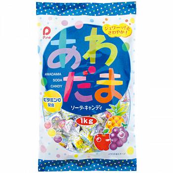 PINE Awadama Soda Candy Шипучие леденцы, 1 кг PINE Awadama Soda Candy Шипучие леденцы, 1 кг