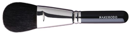 Hakuhodo G501 Blush Brush LL round and flat H2181