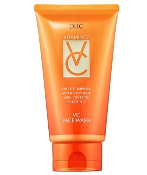 Купить DHC VC FACE WASH Очищающая пенка для лица с витамином С, 120 гр на 36best.com — фото DHC VC FACE WASH Очищающая пенка для лица с витамином С, 120 гр - фото