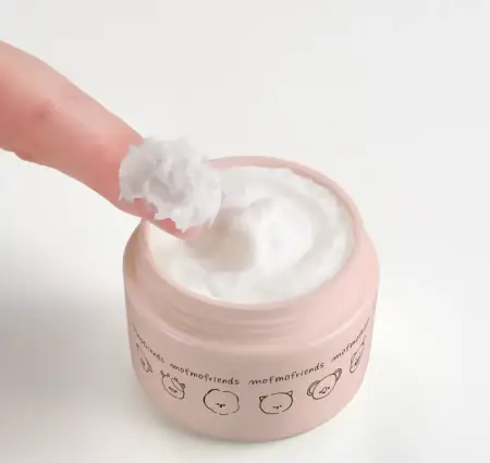Meishoku Mofmo Friends Moist Skin Barrier Cream Gentle moisturizing cream to nourish the skin during sleep and eliminate pigmentation, 50 g