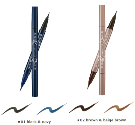 картинка Jill Stuart Two-Tone Limited two tone Eye Liner eyeliner магазин одежды и аксессуаров являющийся официальным дистрибьютором в России  Jill Stuart Two-Tone Limited two tone Eye Liner eyeliner
