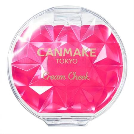 картинка Canmake Cream Cheek Cream blush, 2,3 gr магазин одежды и аксессуаров являющийся официальным дистрибьютором в России  Canmake Cream Cheek Cream blush, 2,3 gr
