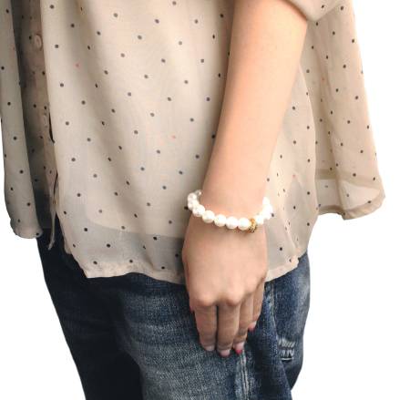 MAGGIO Cotton Pearl bracelet Bracelet