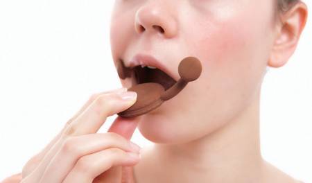 Kojitto Happy Face Trainer Hard Trainer to exercise the muscles of the face around the mouth, "a Happy coach"