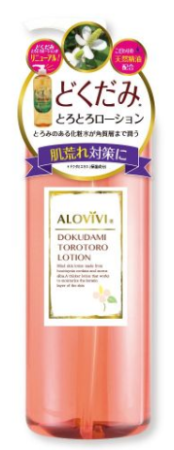 Alovivi DOKUDAMI TOROTORO LOTION Moisturizing face and body lotion with an extract of dokudami and ceramides, 500ml