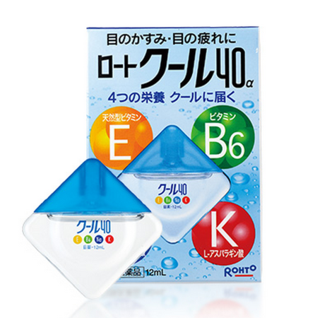 Vitamin eye drops Rohto Cool - Buy certified Japanese Health Supplements | 36Best Kawai Vitamin eye drops Rohto Cool