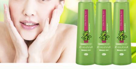 Azuma Shoji Cha peeling gel Peeling gel for face with extract of green tea, 200gr