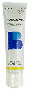 GC Ruscello Special toothpaste for the treatment of periodontitis, 90g, Mild Lemon Mint Flavor is a soft mint with lemon flavor GC Ruscello Special toothpaste for the treatment of periodontitis, 90g, Mild Lemon Mint Flavor is a soft mint with lemon flavor